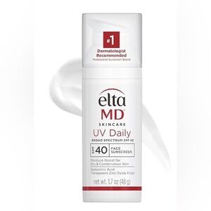🆕 EltaMD UV Daily Face Sunscreen Moisturizer with Zinc Oxide